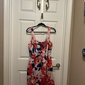 🌸 Floral Fit & Flare Dress – Perfect for Spring, Brunch, or Weddings